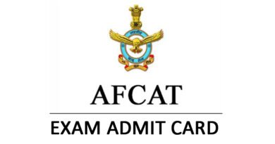 IAF AFCAT Exam Admit