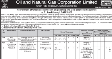 ONGC Recruitment 2021