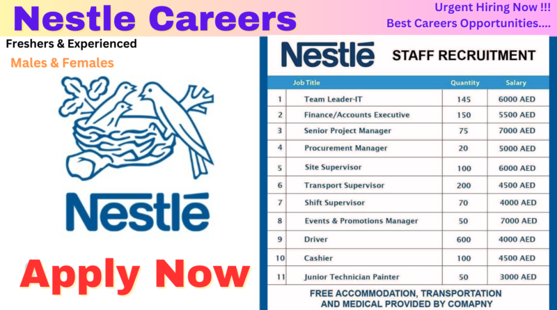 Nestlé Careers: