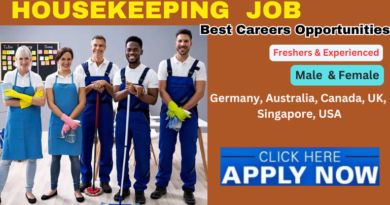 Housekeeping Job Opportunities