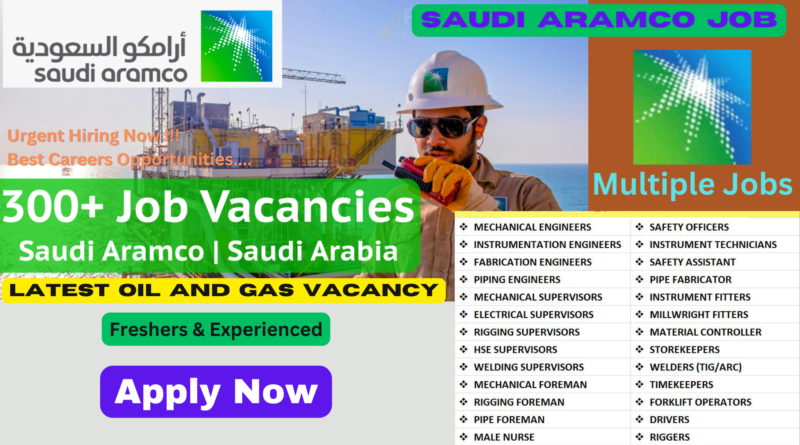 Saudi Aramco Jobs Overview: