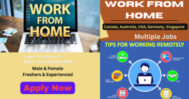 Work From Home Opportunities: