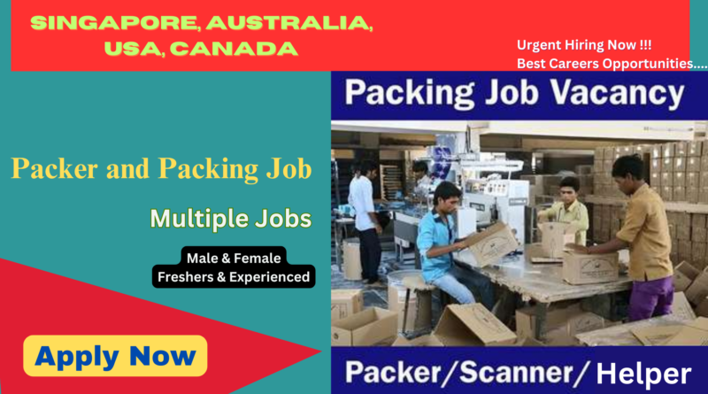 Packer and Packing Jobs: