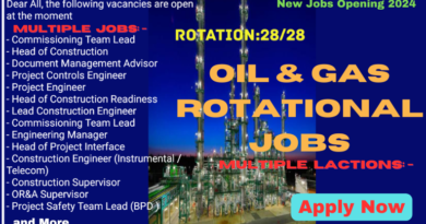 Oil & Gas Rotational Jobs: