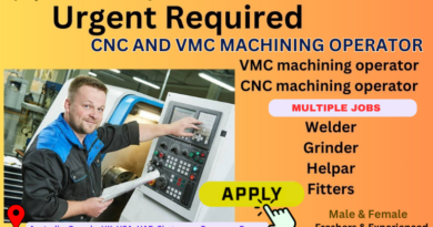 CNC and VMC Machining Operator Careers :