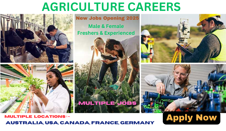 Agriculture jobs