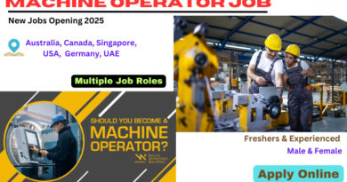 Machine operator jobs