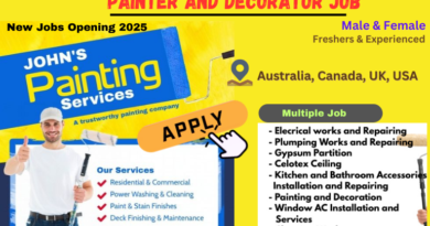 Painter and decorator jobs