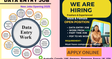 Data Entry Job Opportunities