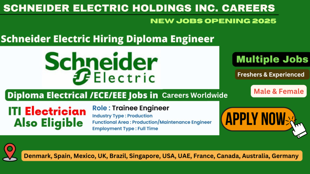 Schneider Electric Holdings Inc. Careers:
