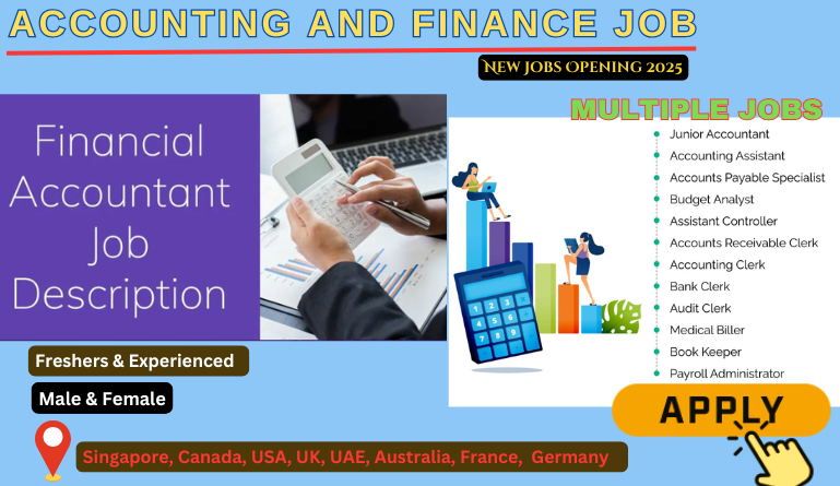 Accounting and Finance Job