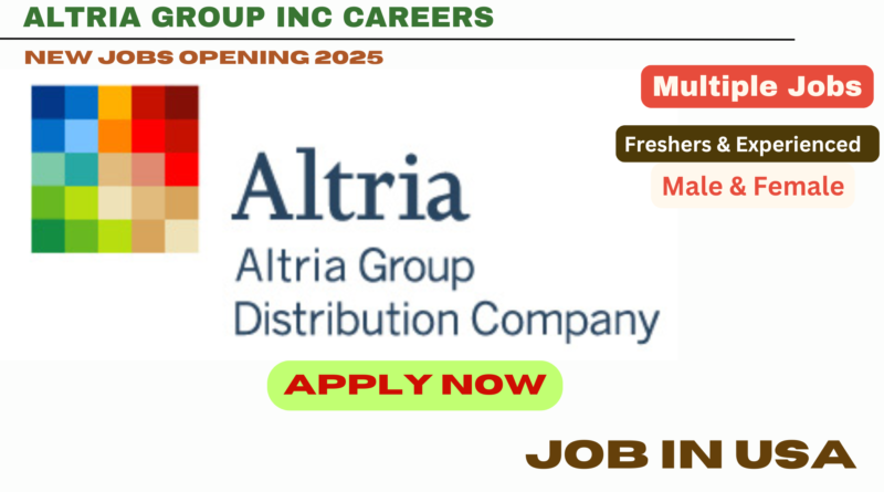 Altria Group careers: