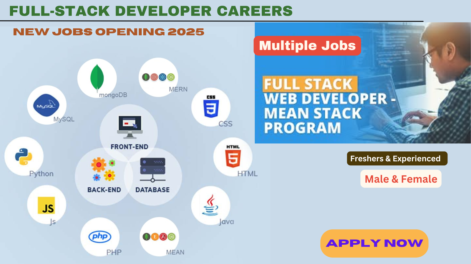 Full-Stack Developer Jobs Worldwide
