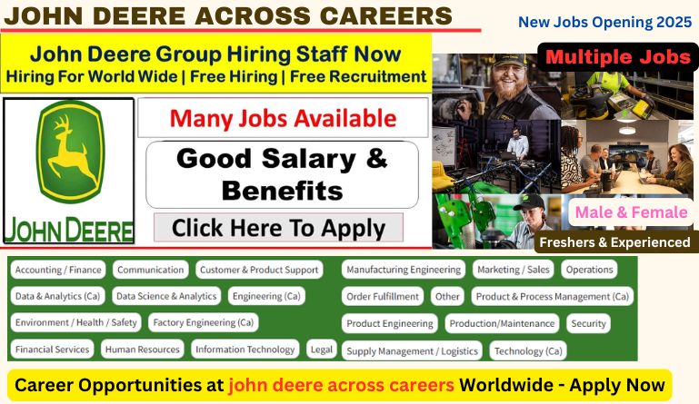 John Deere careers worldwide